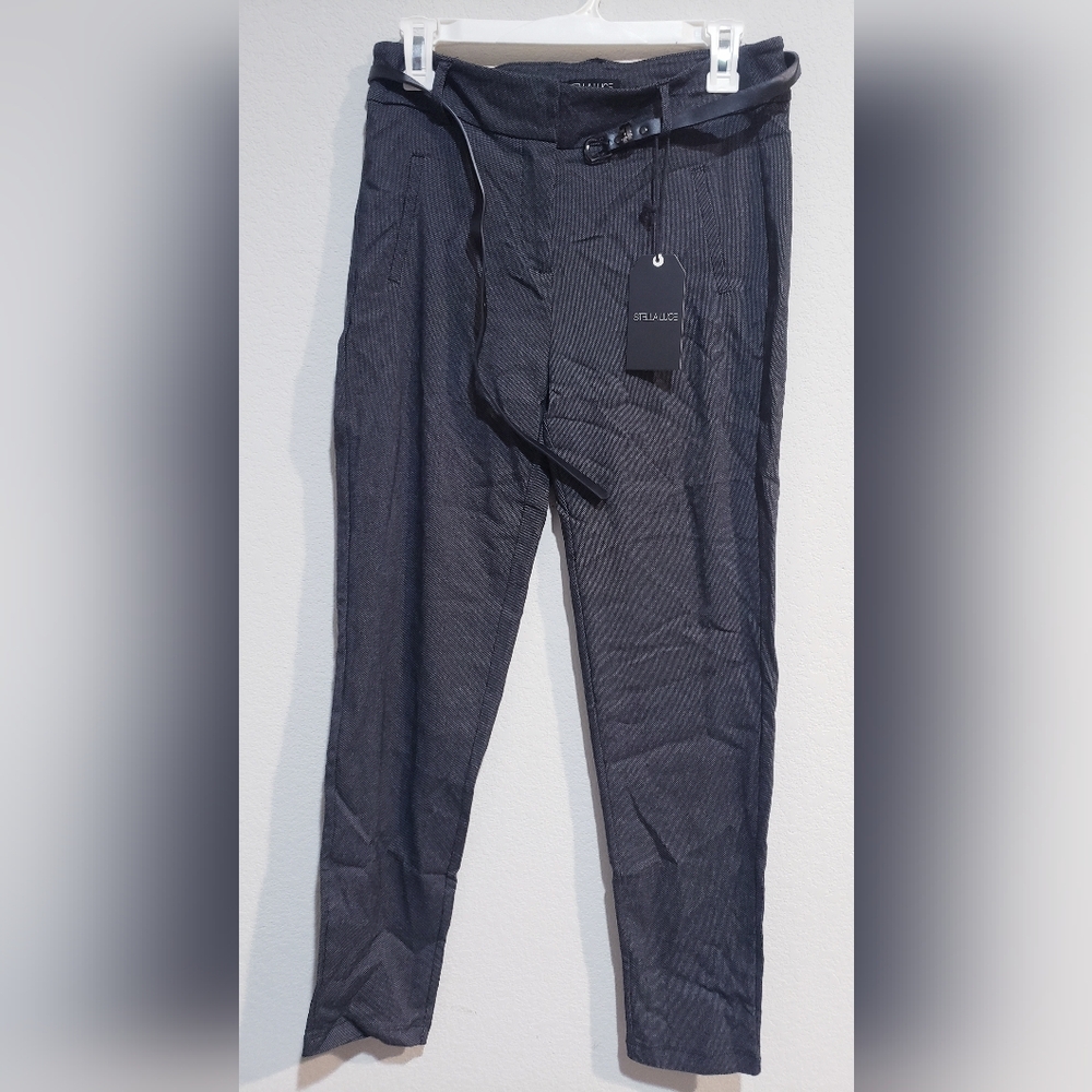 NWT STELLA LUCE DRESS PANTS JUNIOR SIZE L